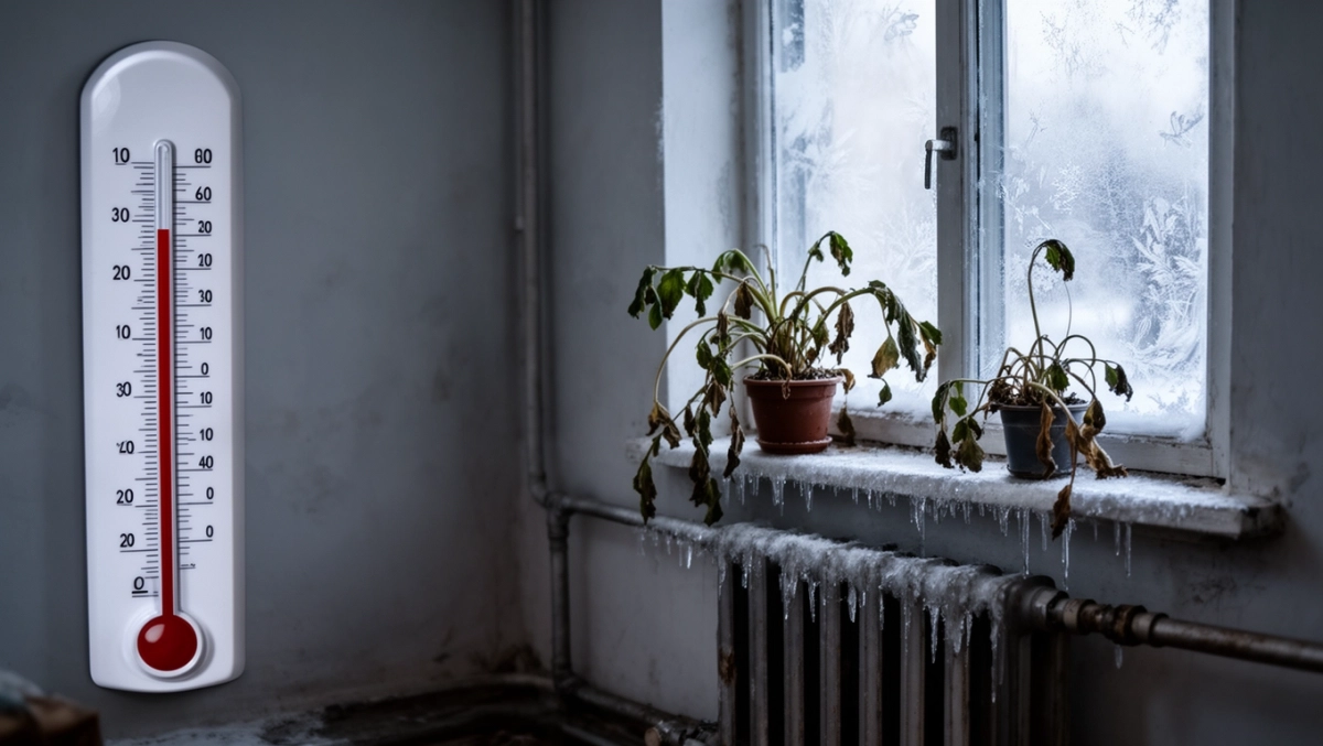 jak spada temperatura w nieogrzewanym domu