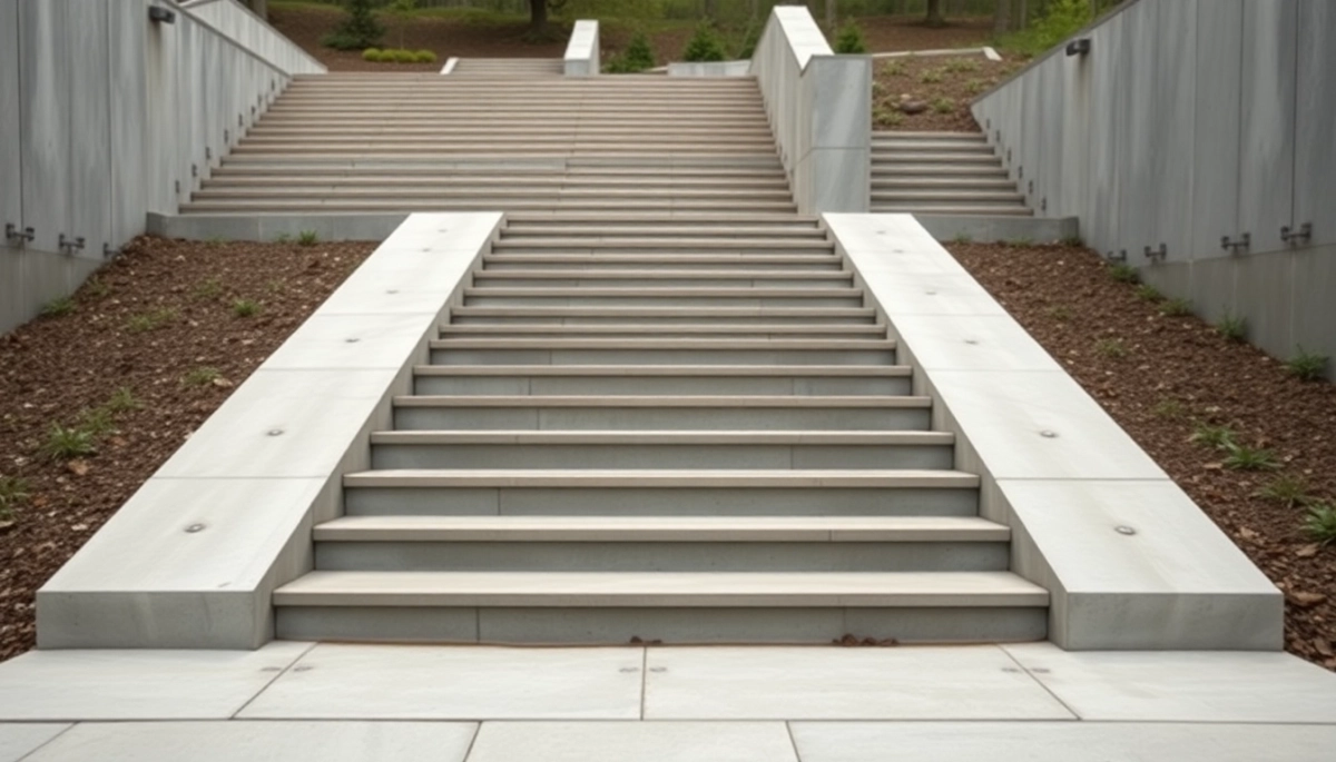 Jaki spadek na schodach zewnętrznych