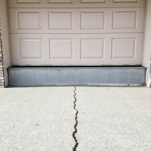 Brama garażowa przed czy po wylewkach