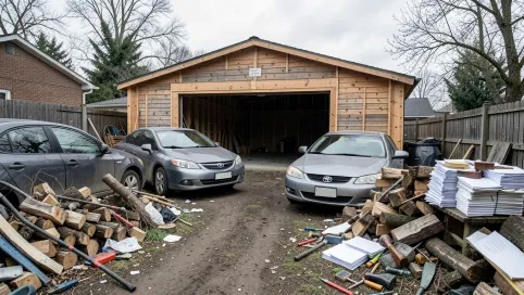 budowa garażu powyżej 35m2
