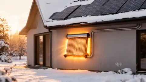 Grzejnik solarny do domu