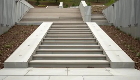 Jaki spadek na schodach zewnętrznych