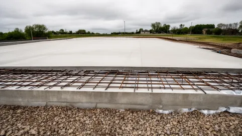 Płyta fundamentowa pod garaż