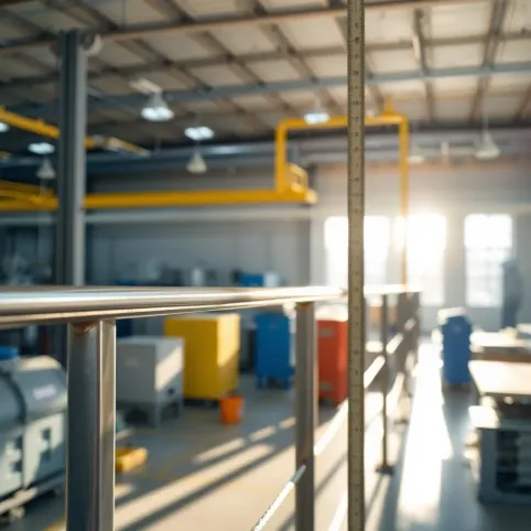 Wysokość barierki BHP