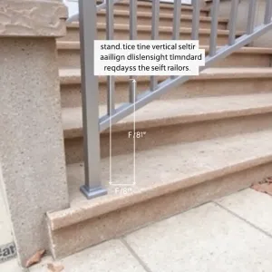 Wysokość barierki na schodach zewnętrznych